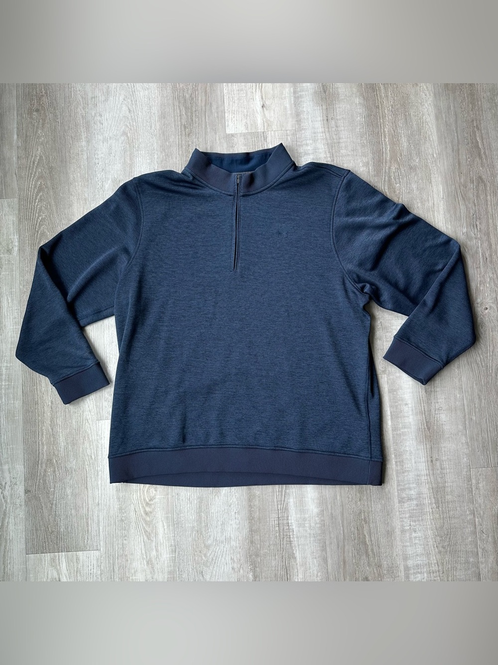Under Armour Storm Sweater Fleece 1/4 Zip Pullover Loose Fit Blue Men’s Size 4XL